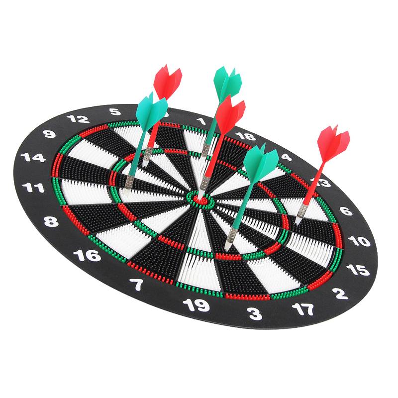 UB AIA 16 -inch safe soft soft dart plate dart target soft tapefield flying label set children's fitness dart plate 42cm