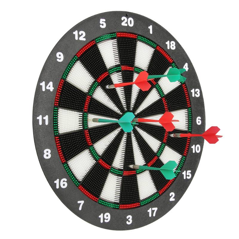 UB AIA 16 -inch safe soft soft dart plate dart target soft tapefield flying label set children's fitness dart plate 42cm