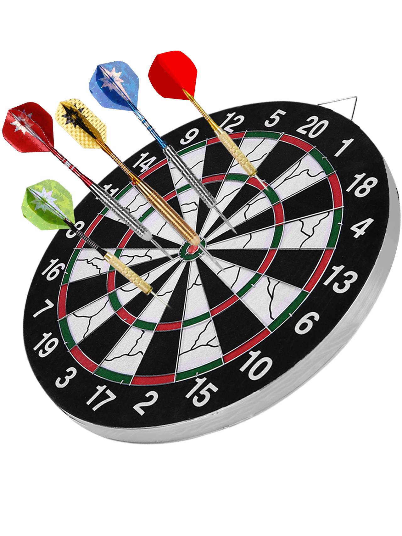Win.max dart disk set Furnishing fitness professional competition 18 -inch large double -sided dart target indoor flight label