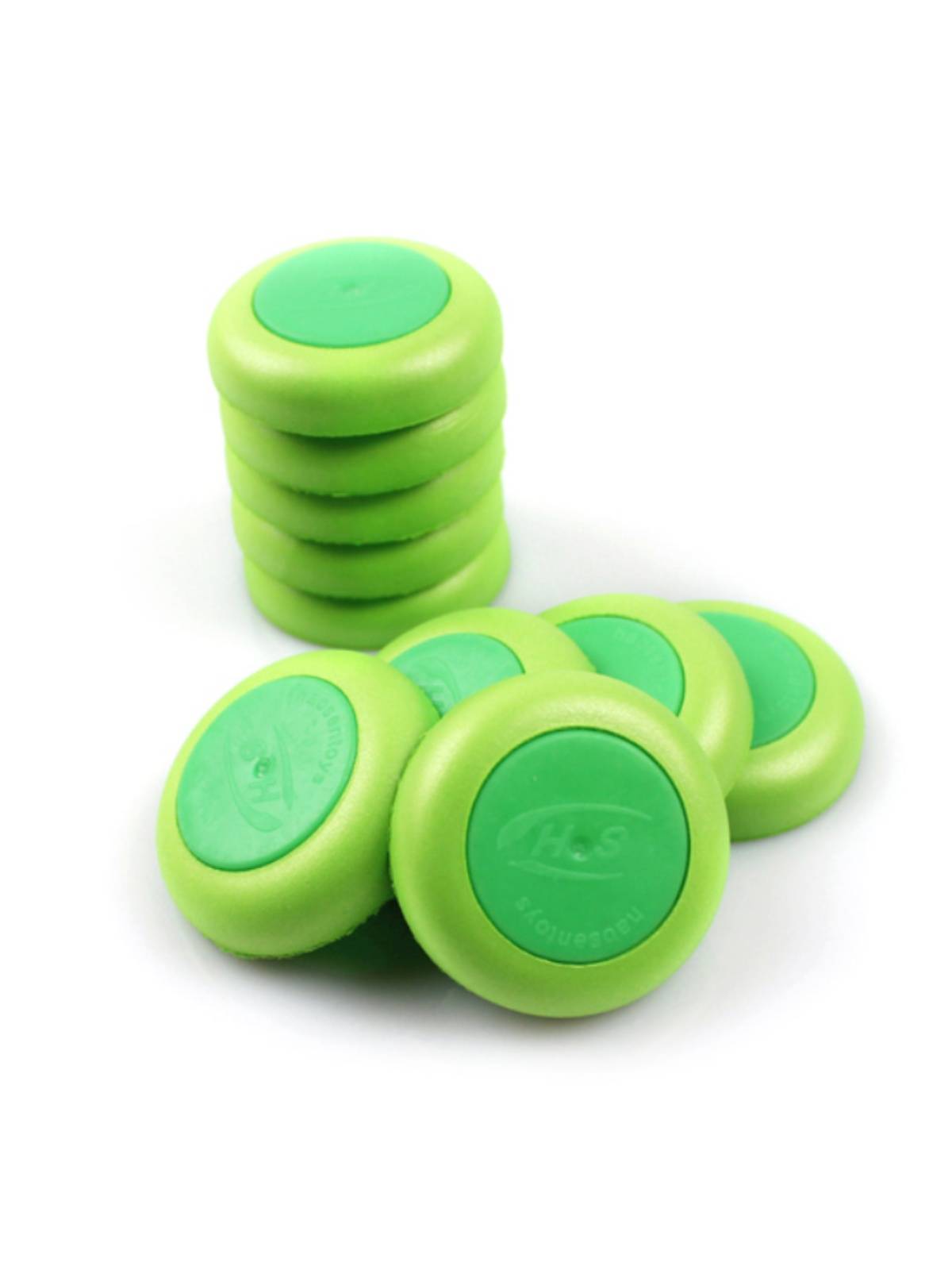 Compatible with NERF Whirlwind Thunder Soft Porching Gun Soft Head Blind toy Gun Flying Disc Disc Disc Disc Chamber 20 Shoot 4cm