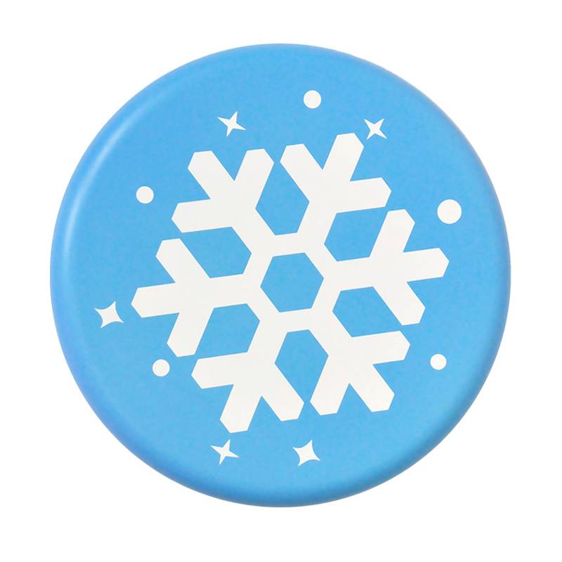 Blue snowflake
