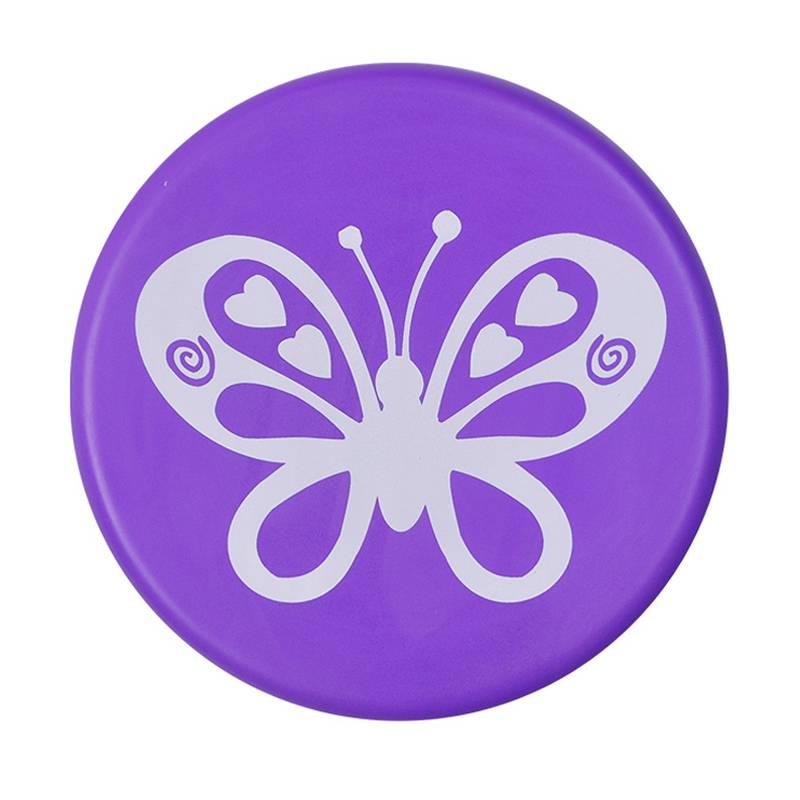 A purple butterfly