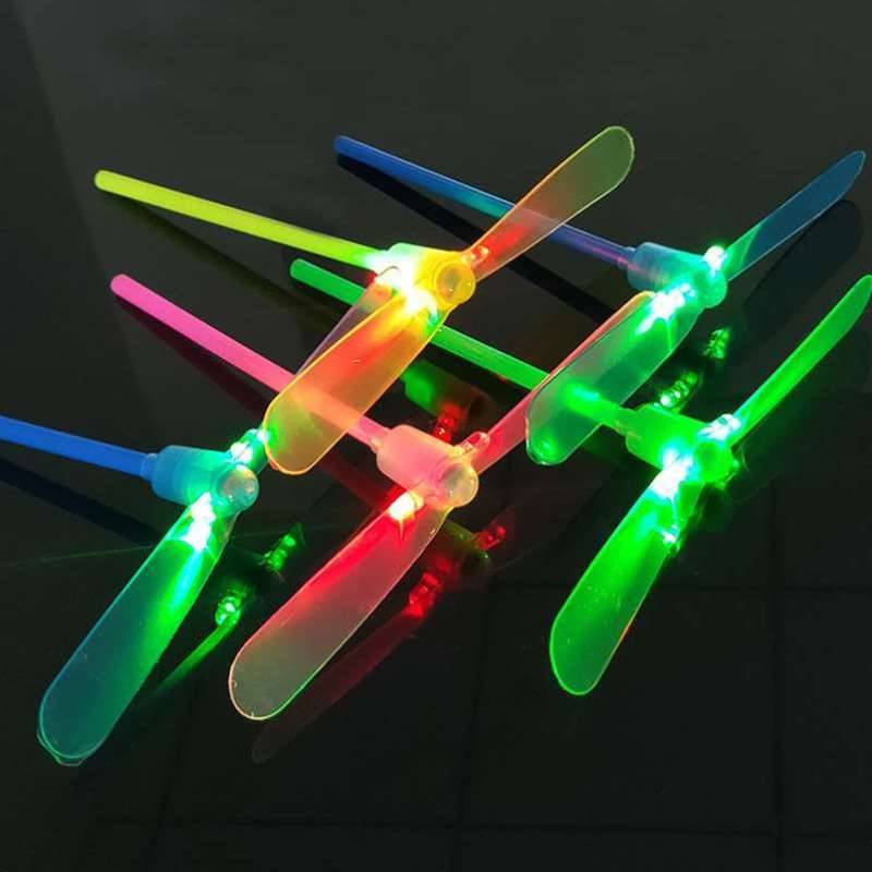 Fairy bamboo dragonfly rubbing classic hand girl flying tray explosion toy outdoor gift, boy park rotation