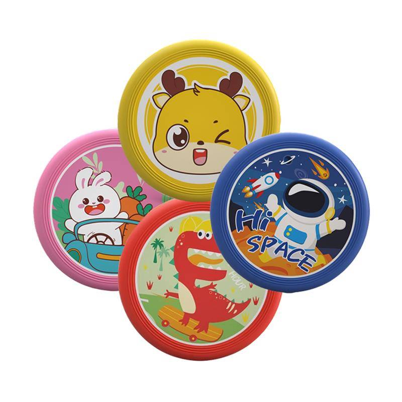 Flying Floppy Kindergarten Flying Disk Kids Play-to-Toy-System Safety Game