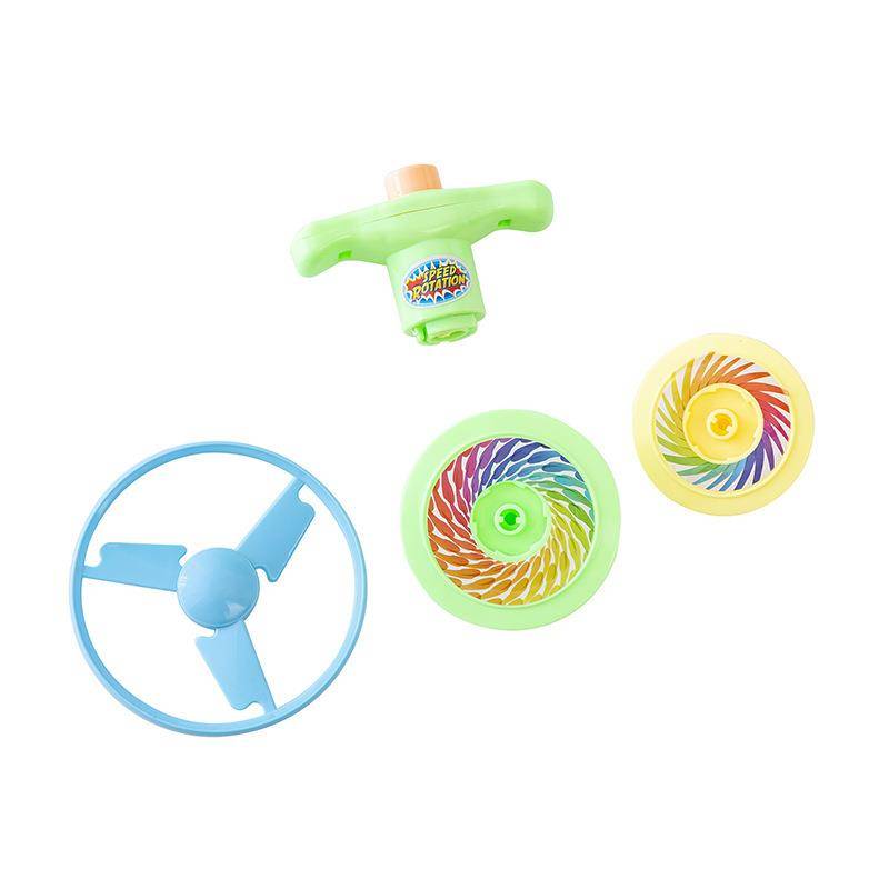 Ejection gyroscope flying Tianxian Fairy Flying Disk Child Rotating Bamboo Dragonfly Kindergarten parent -child toys
