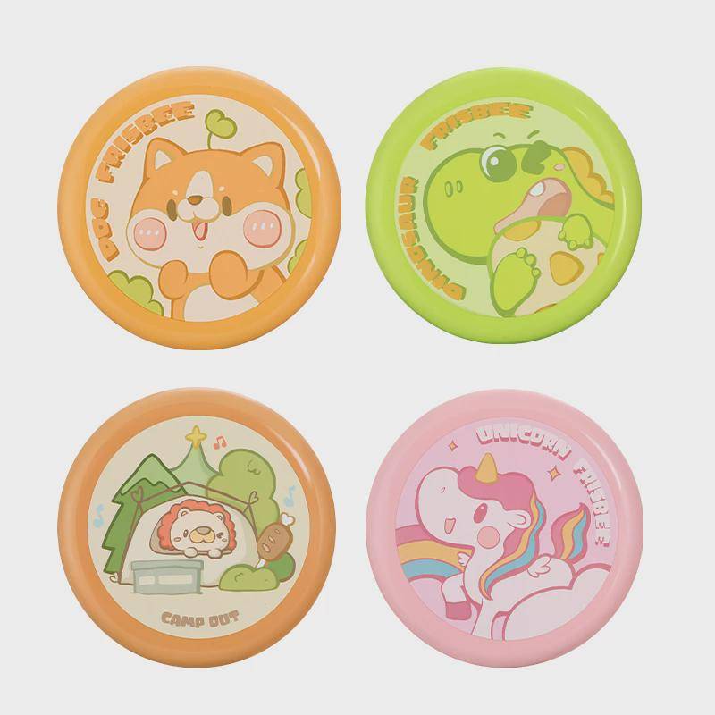 Children's safe soft flying disk kindergarten Flying saucer parent -child game hand throw back dart dart baby outdoor toys men and girls