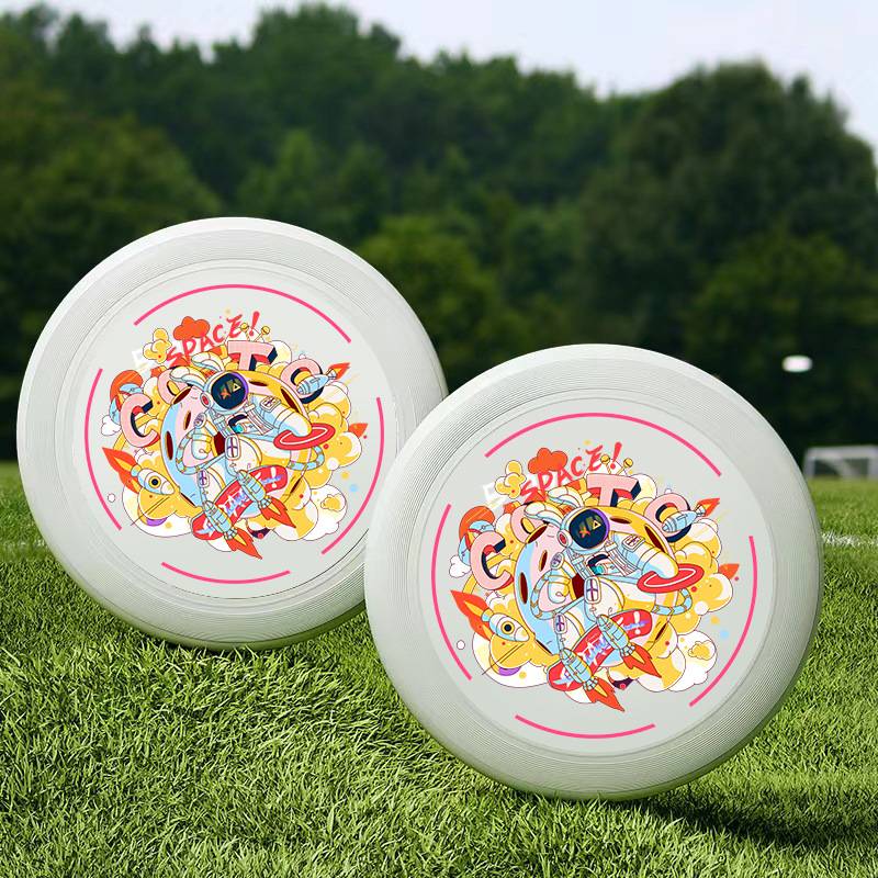 Flying Disk - White Machine Rabbit