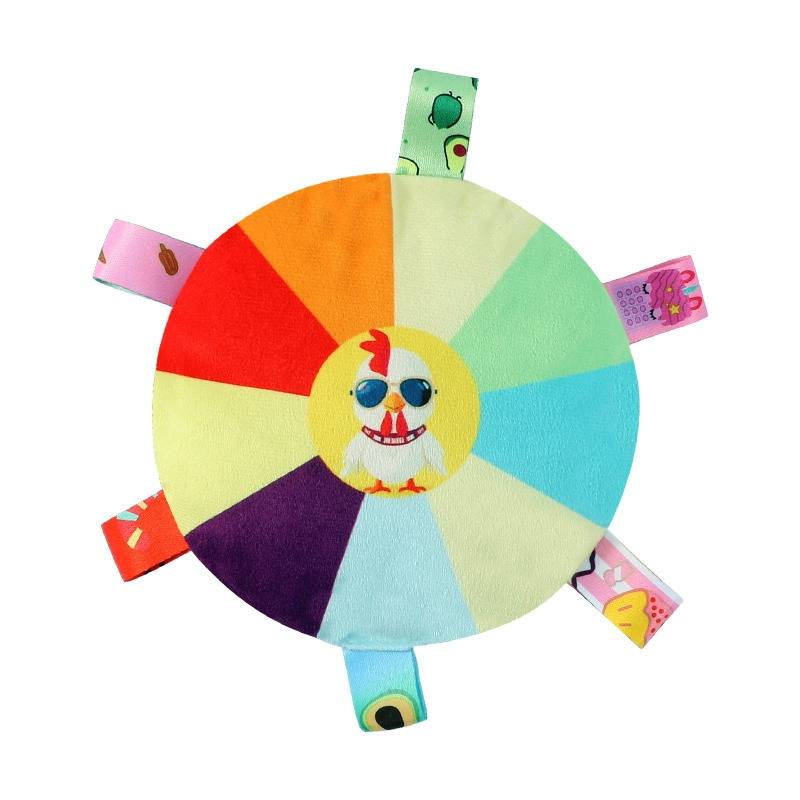 Pet plush vocalized flying disk self -relief