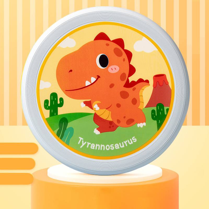 [TPE20cm] Child Flying Disk - Orange Dinosaur