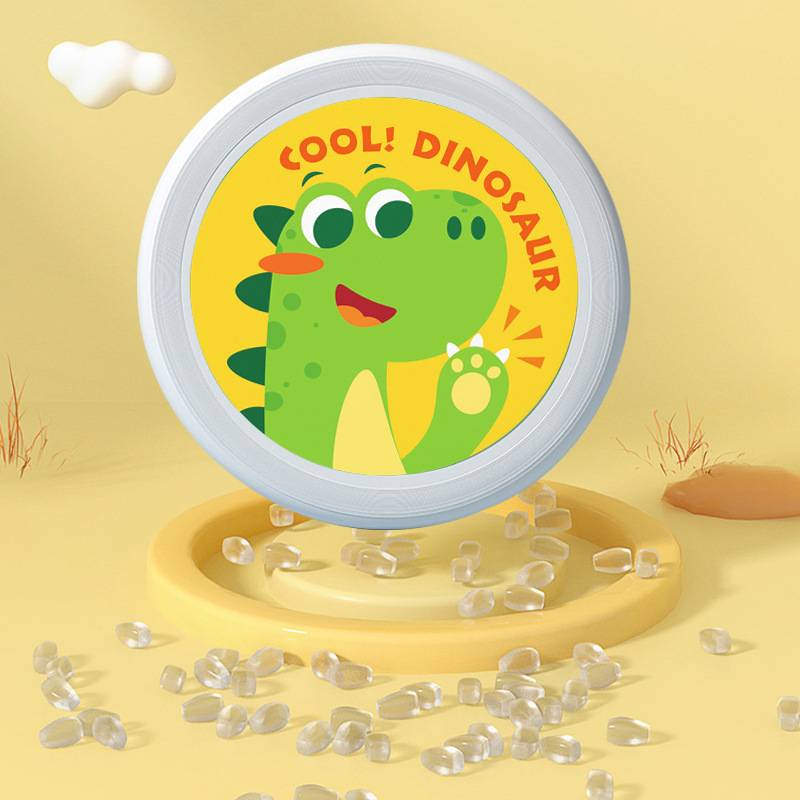 [TPE20cm] Child Flying Disk - Green Dinosaur