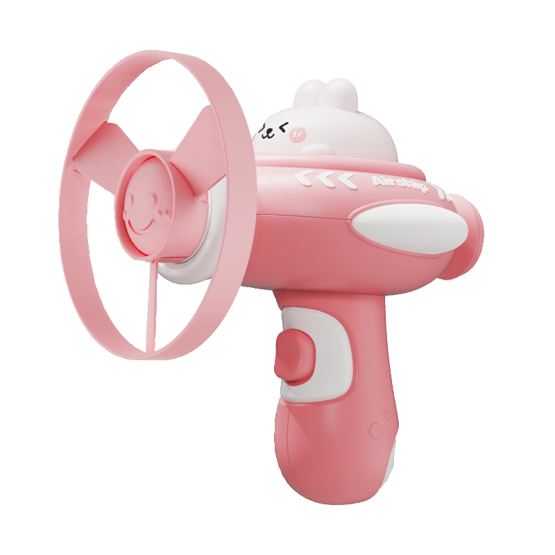 Outdoor ejection airplane flying plate flying saucer light -up flying bamboo dragonfly aircraft children's toy boy gyroscope gun