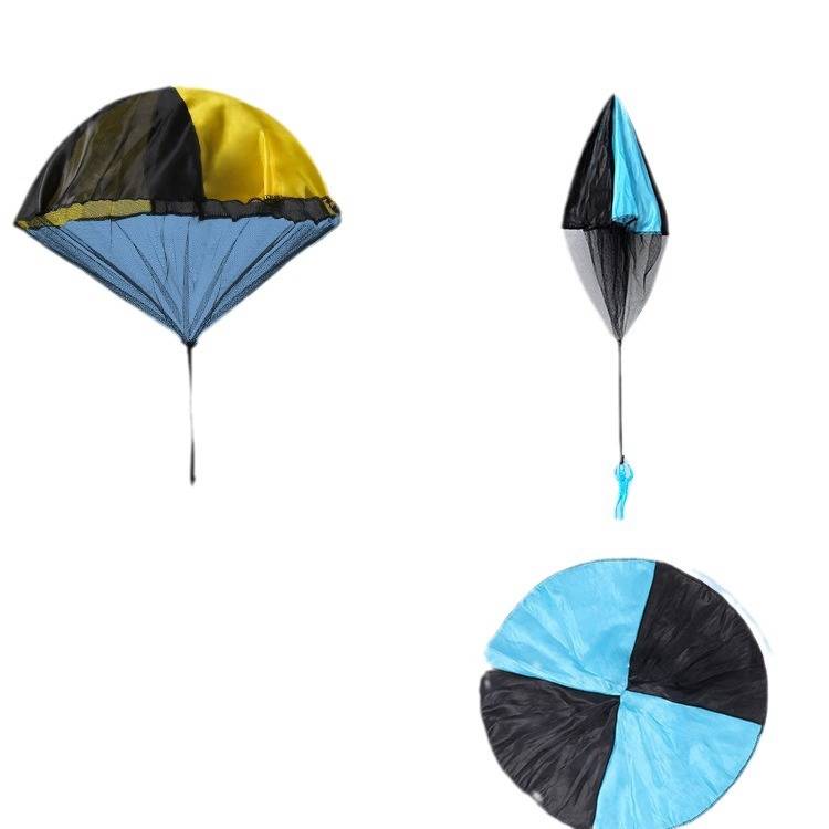 Children's parachute kite soft flying plate flying saucer parent -child throwing toy rotary darts outdoor aircraft gun boy and girl