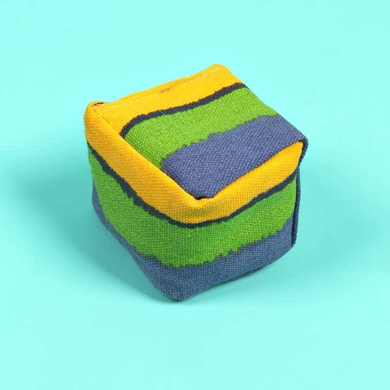 Kindergarten fabric safety soft flying disk children's parent -child handmade flying saucer sand tail three -piece toys