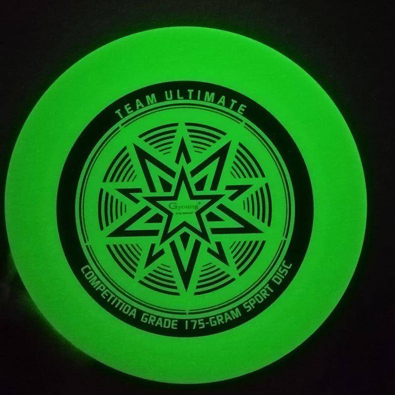 Outdoor flying tray competition beach professional extreme flying tray standard 27.5cm quartz color LED luminous flying tray