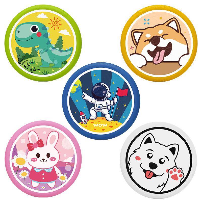 Flying Disk Children Softly Safe Kindergarten Hands Throwing Silicon Teeny Toys Out of Toon Fly Foam