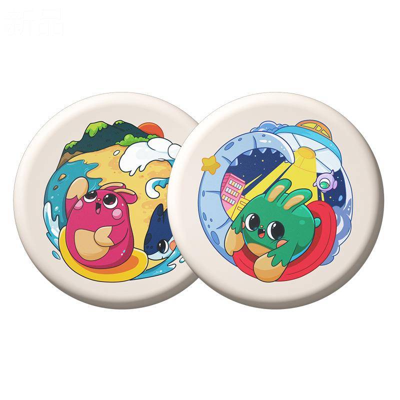 Gwiz children PU soft flying disk kindergarten parent -child interactive safety flying saucer elementary school student outdoor sports toys
