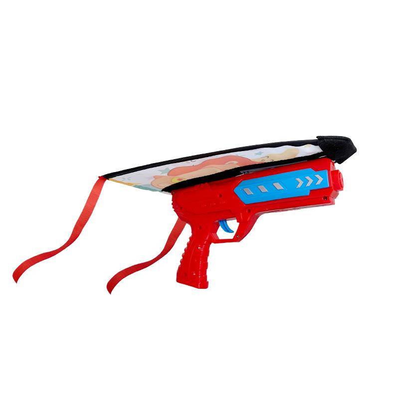 Factory direct selling children's ejection foam aircraft gun kite kite kite return home hand throwing cartoon skaters