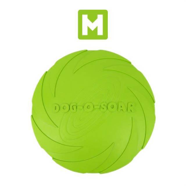 Dog training dogs sending dogs flying disk to bite golden retriever bite pet outdoor anti -slip training for a variety of large soft glue