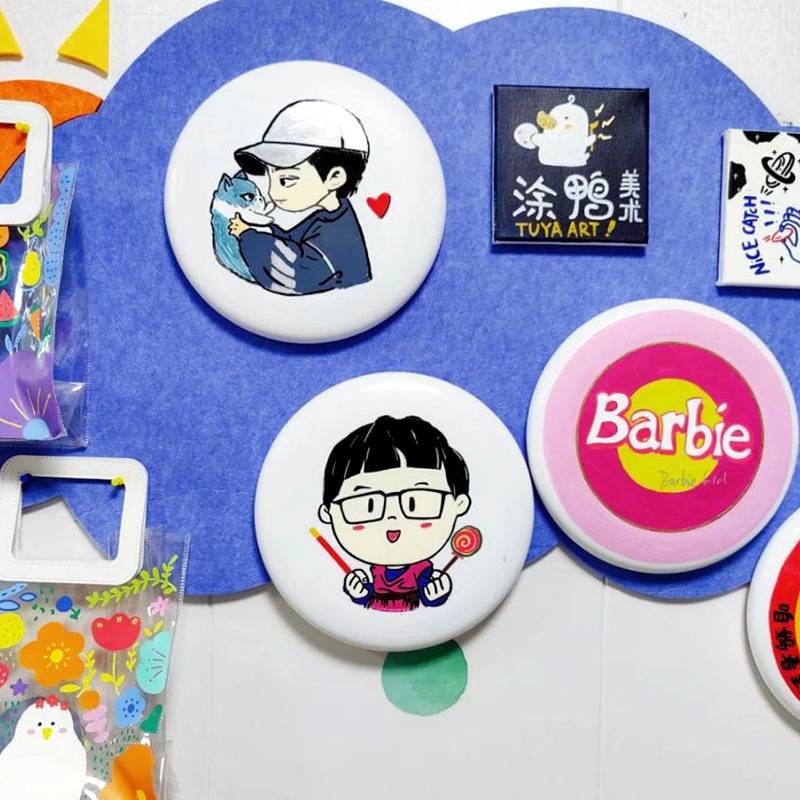 Graduation season gift soft flying disk DIY material white painting graffiti camping park outdoor event flying saucer toys