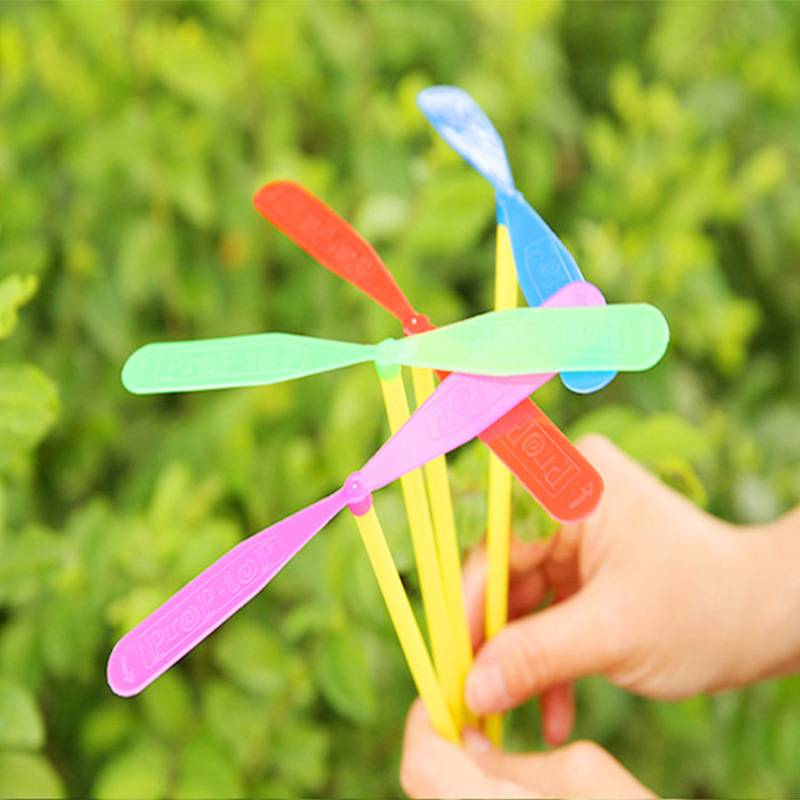 The colored dragonfly is random