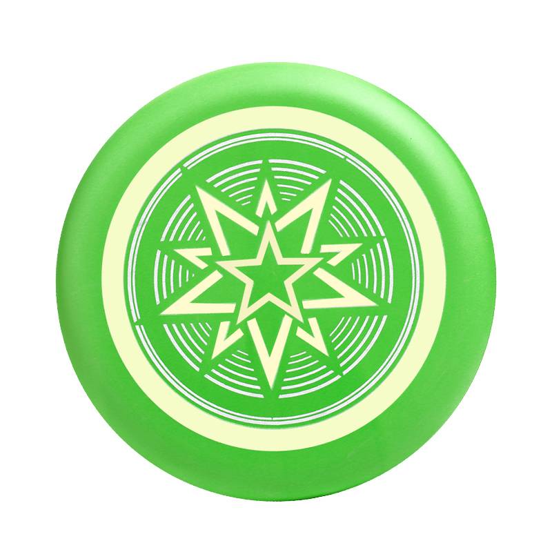 Children's luminous safe soft flying trayr throw back foaming bubble light -emitting flying disk outdoor outdoor toys boys