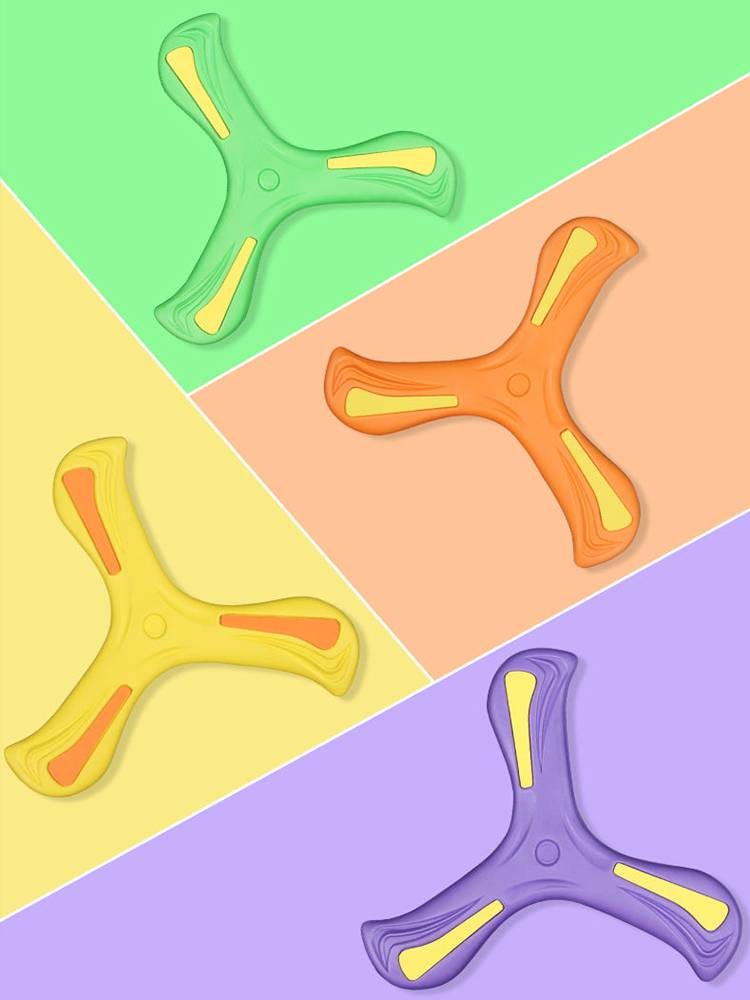 Children's Back Dart Dart toys Flying Come back and Failure to Fall the Children's Flying Disk Children's Toys Soft Platform Soft