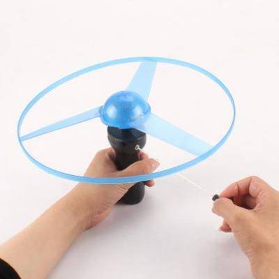 Line flying saucer flying toys Light Bamboo Dragonfly Night Market Flying Fairflies Flying Flying Plate Children Swelling Gifts