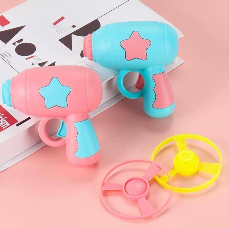 Flying Disk Pistols and Rotating Toy Toy Flying Tomps Boy