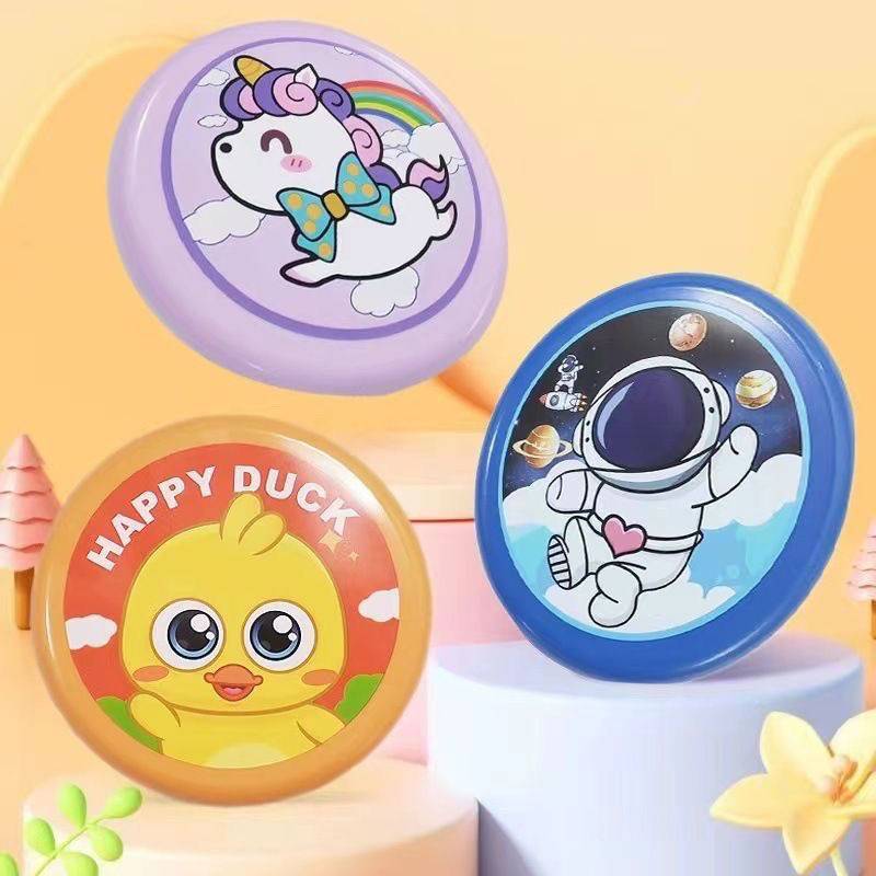 Children's safe flying disk parent -child interactive outdoor game kindergarten outdoor flying saucer recovers girl sports hand throw