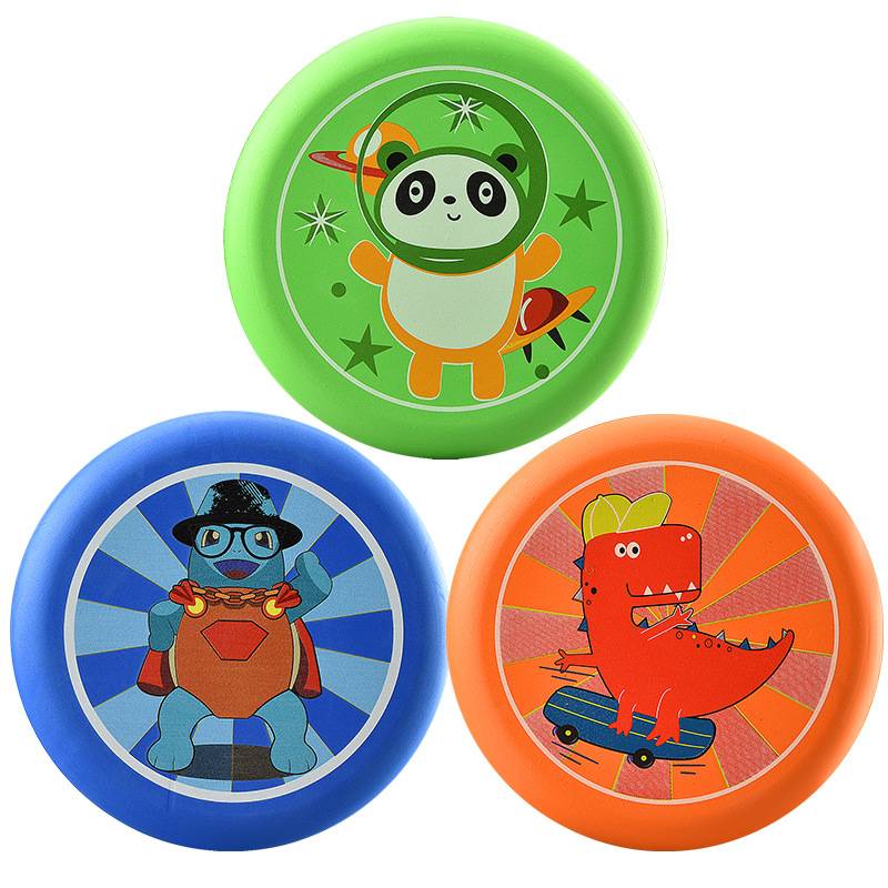 ORANGE DINOSAUR + BLUE TURTLE + GREEN PANDA-EVA MATERIAL