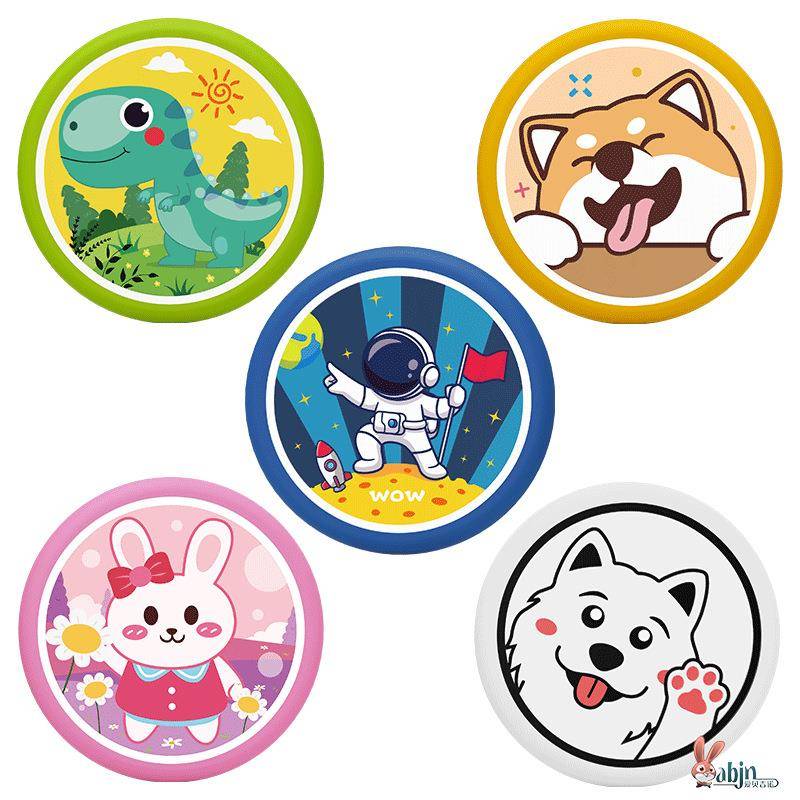 Flying Disk Kids Soft and Safe Night-Fry Disk Hand-painted Toys In the Kindergarten of Swing Kids