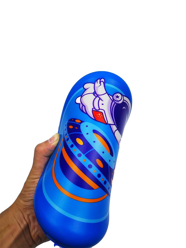 Children's cartoon flying disk PU elastic soft flying disk Kindergarten outdoor outdoor throwing flying saucer and rotating darts throw men and girls