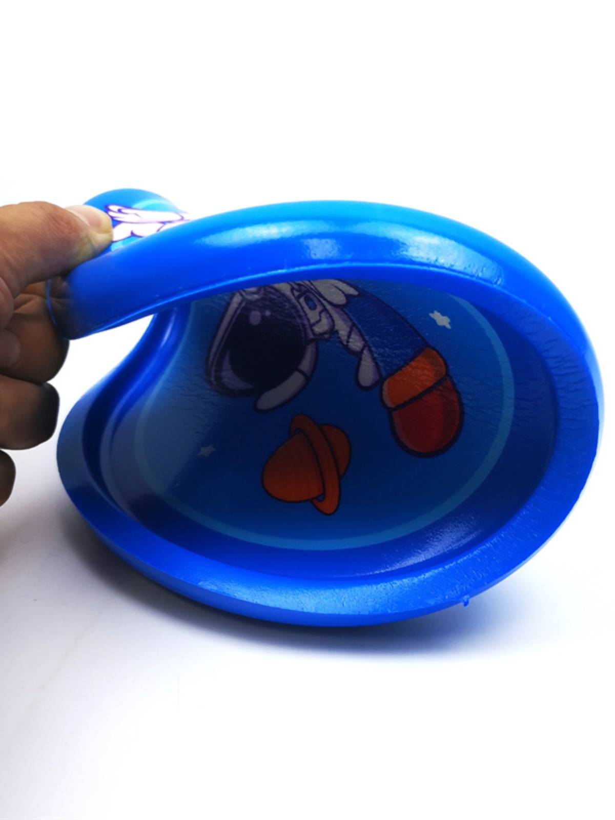 Children's cartoon flying disk PU elastic soft flying disk Kindergarten outdoor outdoor throwing flying saucer and rotating darts throw men and girls