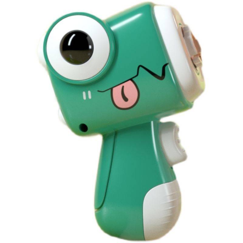 Children's cartoon dinosaur fly disc light gyroscopy, bamboo dragonfly toy launch a rotary flying disk boy girl gift