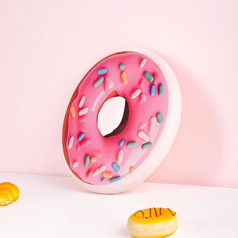 Cartoon slowly rebound soft flying disk children can vimin the flying saucer parent -child interactive game simulation food toy flying tray
