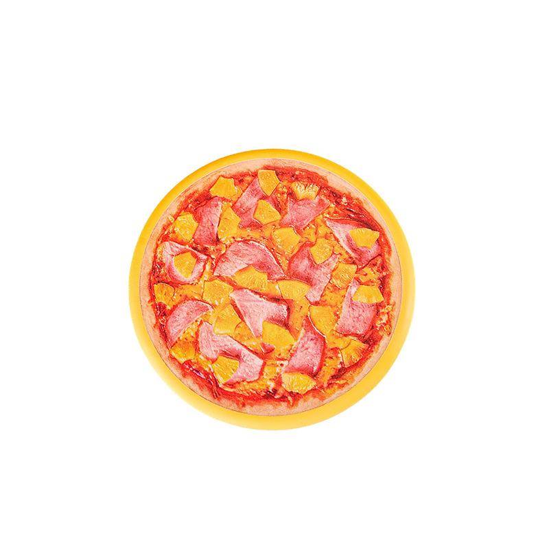 Cartoon slowly rebound soft flying disk children can vimin the flying saucer parent -child interactive game simulation food toy flying tray