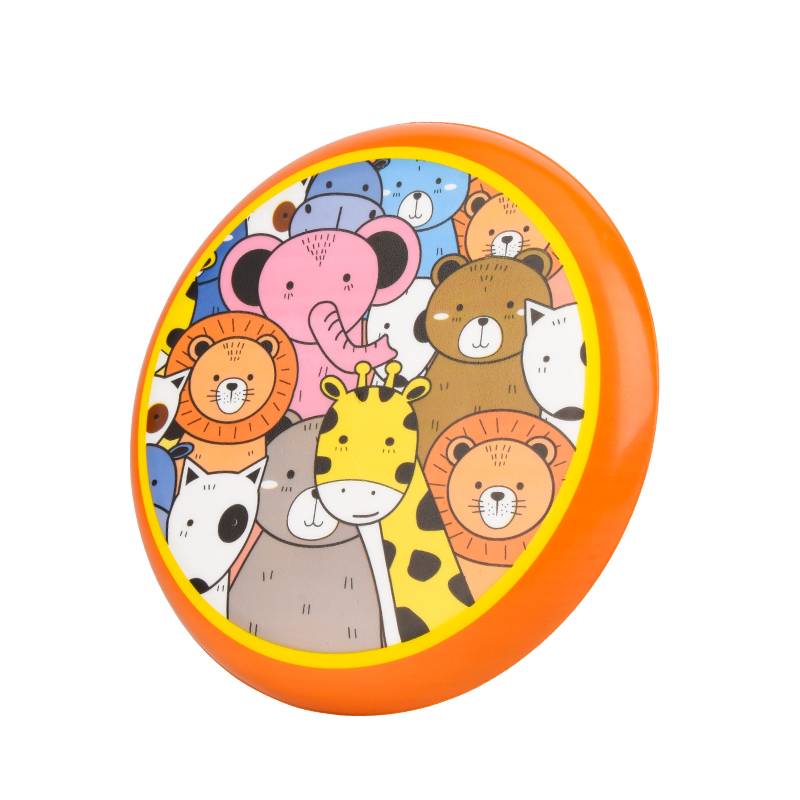 Children's safe soft flying tray flying saucer parent -child interactive game hand -set out outdoor girl girls and girls flying saucer virgin dart toys