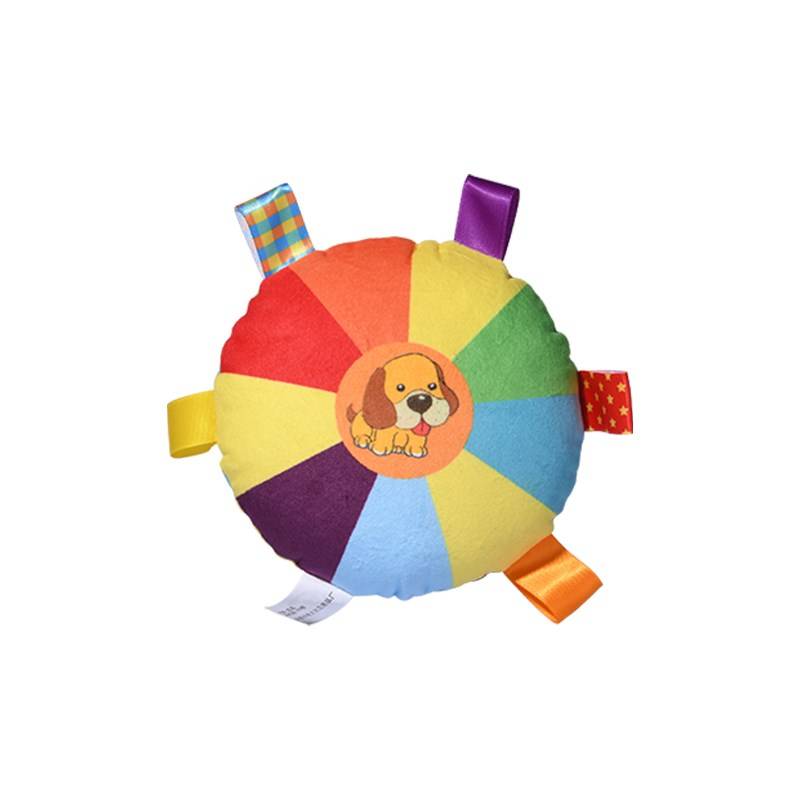 Factory selling sound toy plush flying disk dogs self -relief artifact consume physical effort to grind teeth and bite the river