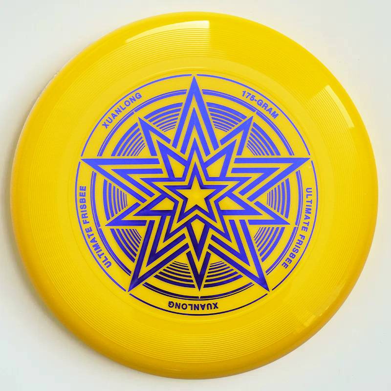 110g flying disk for children - semi-soft yellow + pack - spinable
