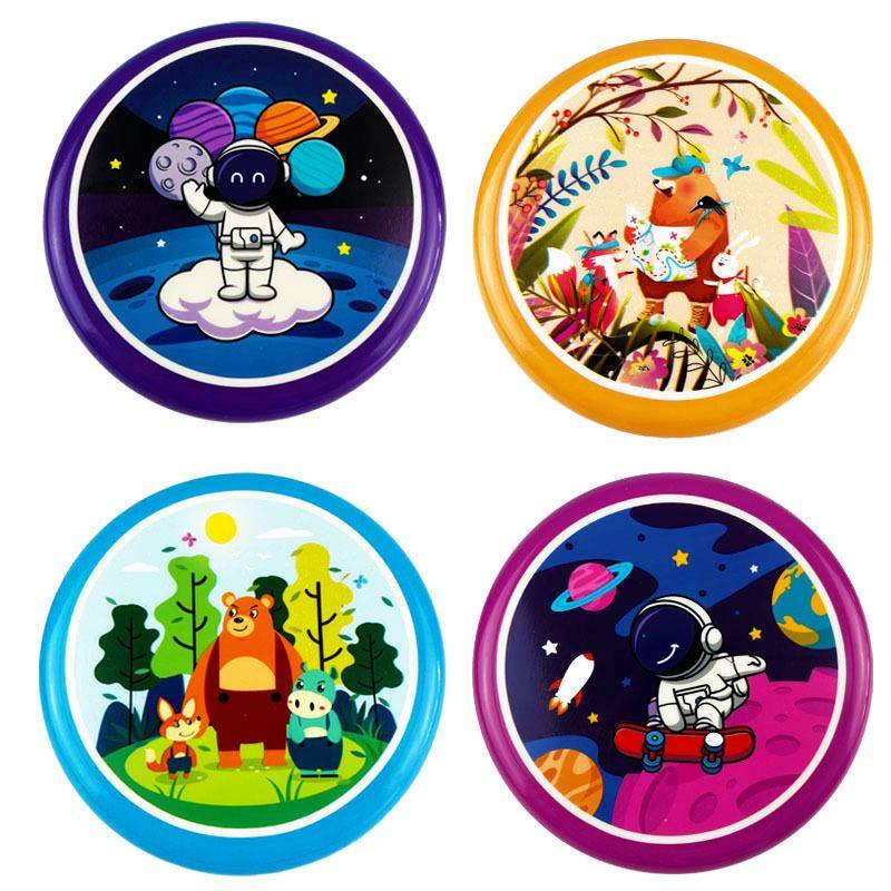 Children's Flying Park Outdoor Toys Parent -Child Interactive PU Flying Disk Kindergarten Fun Toy Student Sports Toys