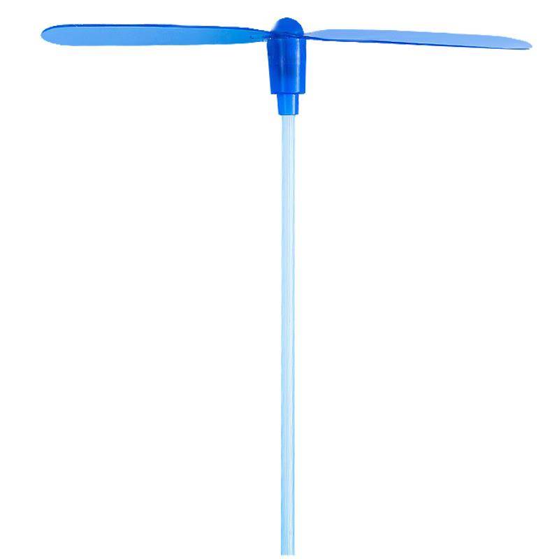 Everbright bamboo dragonfly children's outdoor toys flying fairy rotating flying tray push launch aircraft pulling flying saucer
