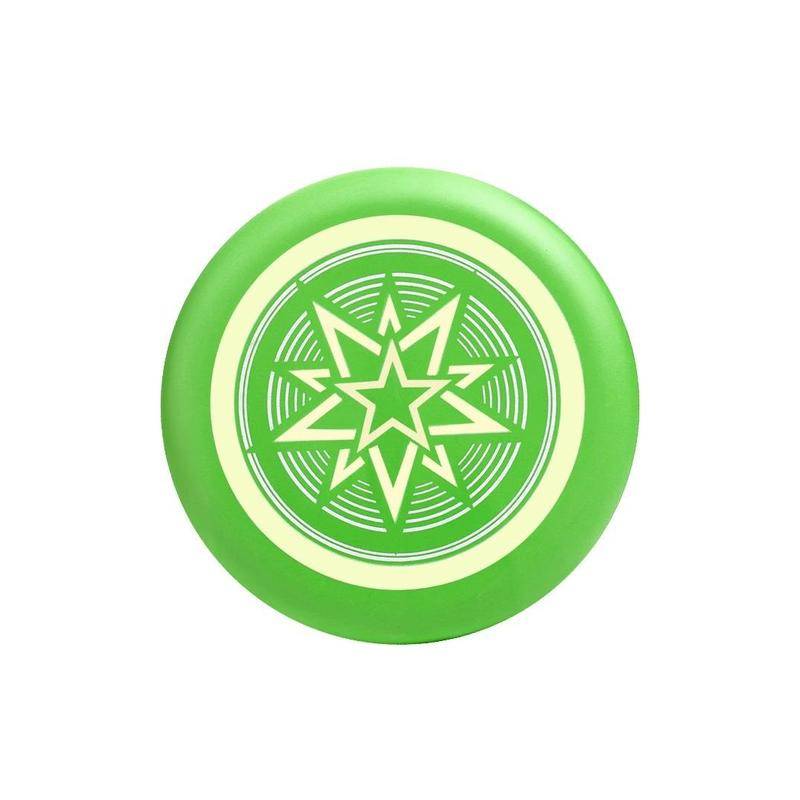 Night -light flying disk Children's soft -recovery dart baby outdoor toy parent -child interactive kindergarten safe hand throwing flying plate