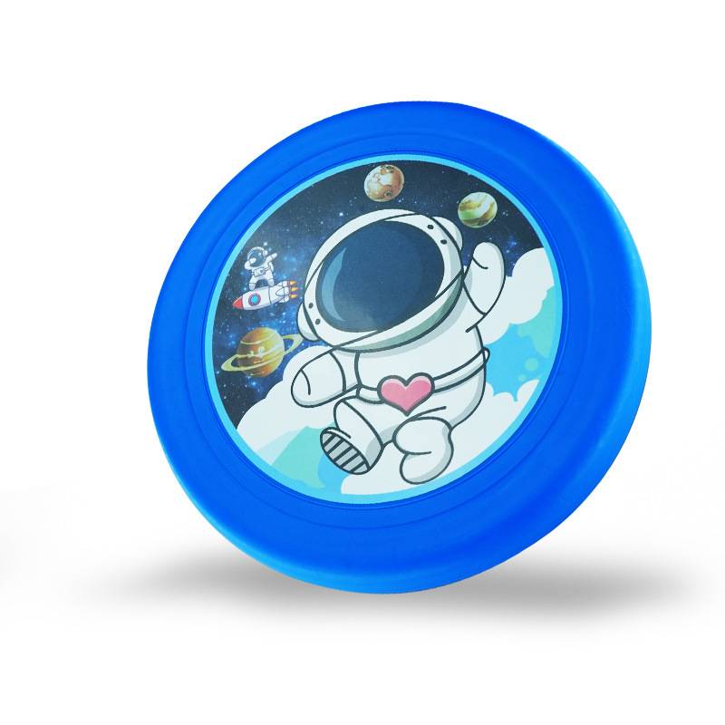 Cartoon Flying Disk Children's Flying Disk Flying Soft Children Pu Pet Dog Flying Drive Outdoor Toys Kindergarten