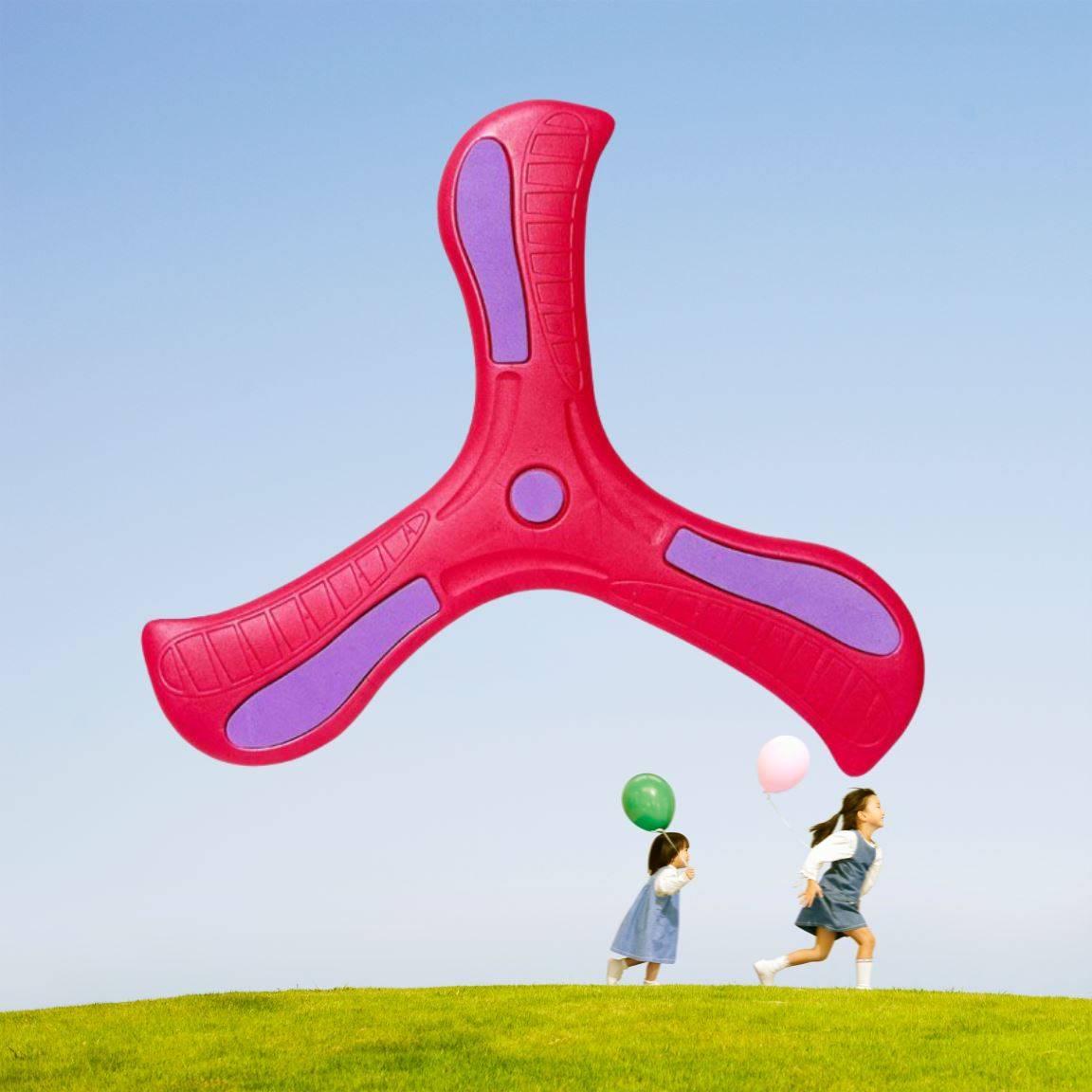 ET [CHILD SCRAMBLING DARTS] LIGHT AND SOFT: PLUS 23CM [RED] 1