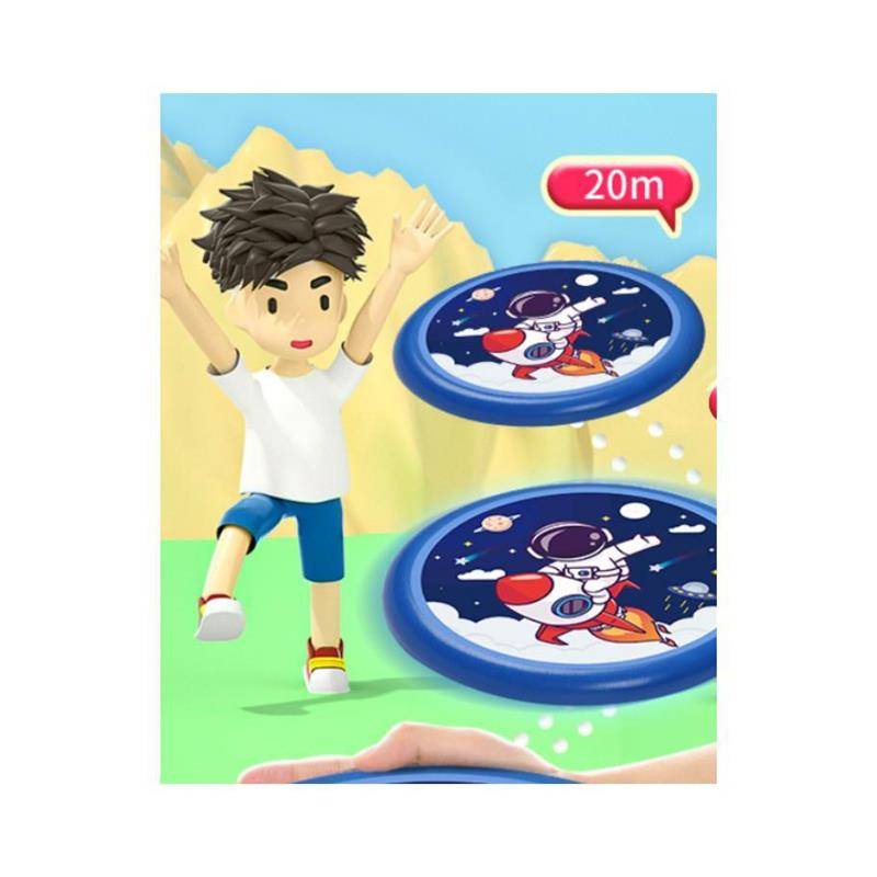 Flying Disk Children ' s Safe Hand Throwing Drifter Toy Boy-Child Game