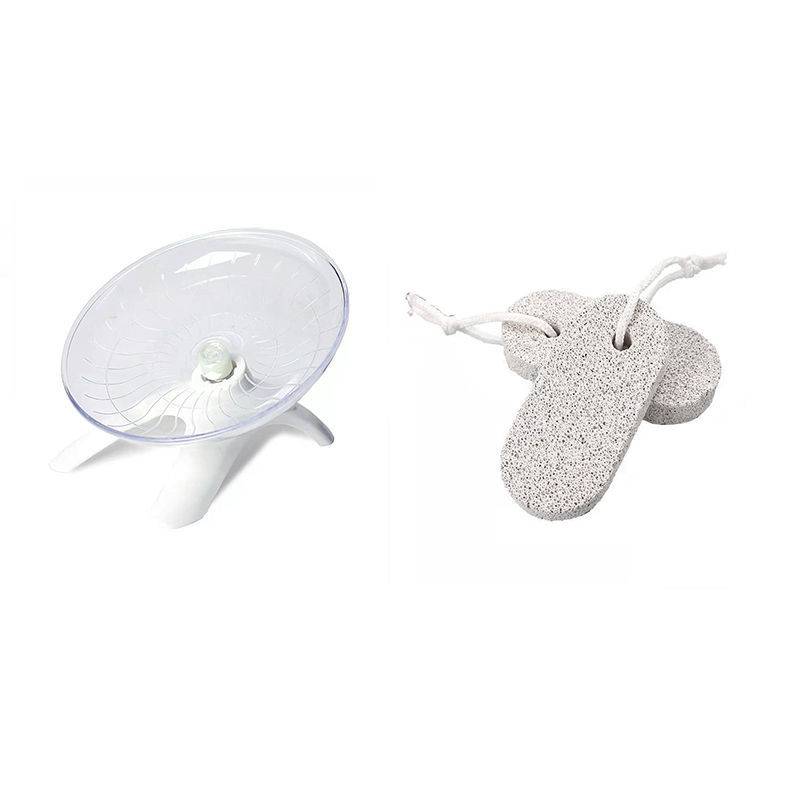 White Rung + two pieces of toothbrush