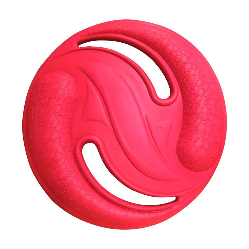 Spot EVA toy flying plate pet dog flying plate EVA outdoor throw interactive toy children's competition flying tray