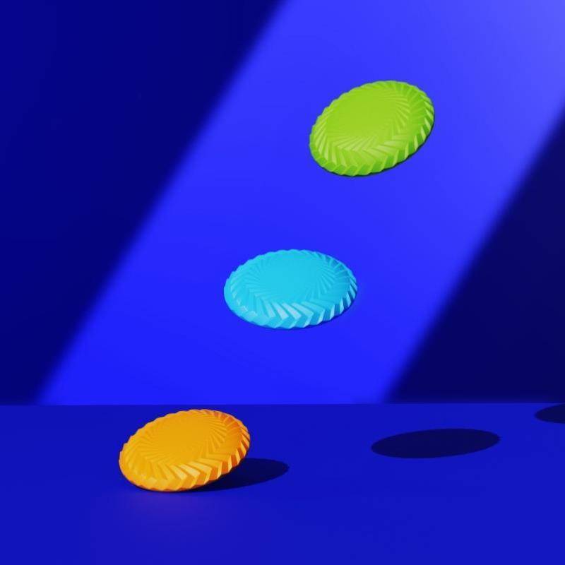 Spot dog toy new anti -slip training dog beach flying plate tennis outdoor dog molar dog bite dog
