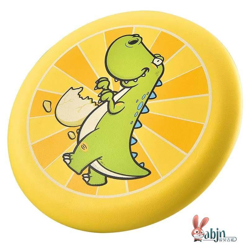 Flying Disk Children Swimming Toys 3-6 Years-Ocean Toys 6 Dinosaur Silicon Foam 3 years old