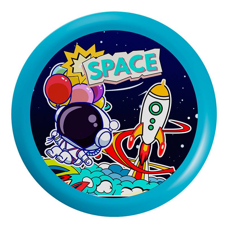 Children's flying disk kindergarten hand -throwing toy pet flying saucer parent -child interactive darts outdoor sports ground stall gifts